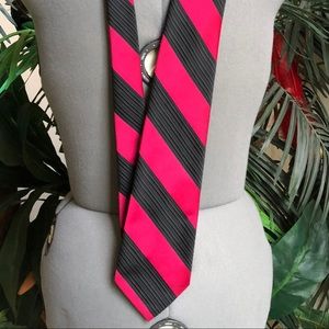 RICHARDS Black and Red Tie